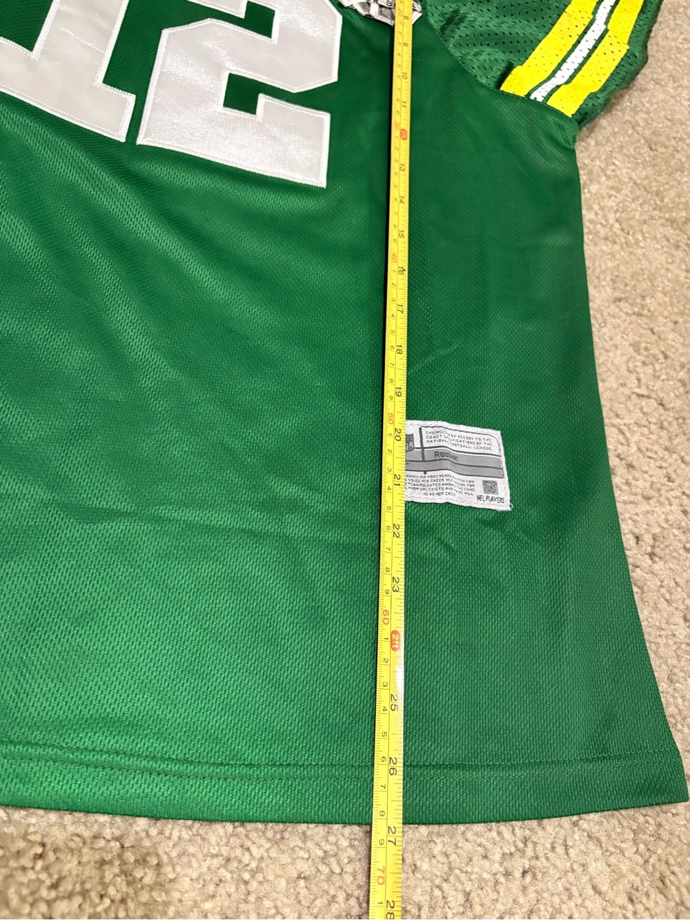 Reebok NFL Packers Aaron Rodgers #12 Super Bowl XLV Green Jersey Women 2XL - Picture 5 of 6